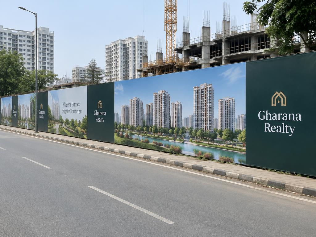 Gharana Realty — Construction Site Wraps