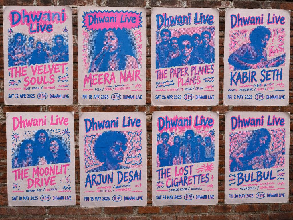 Dhwani — Indie Music Gig Posters