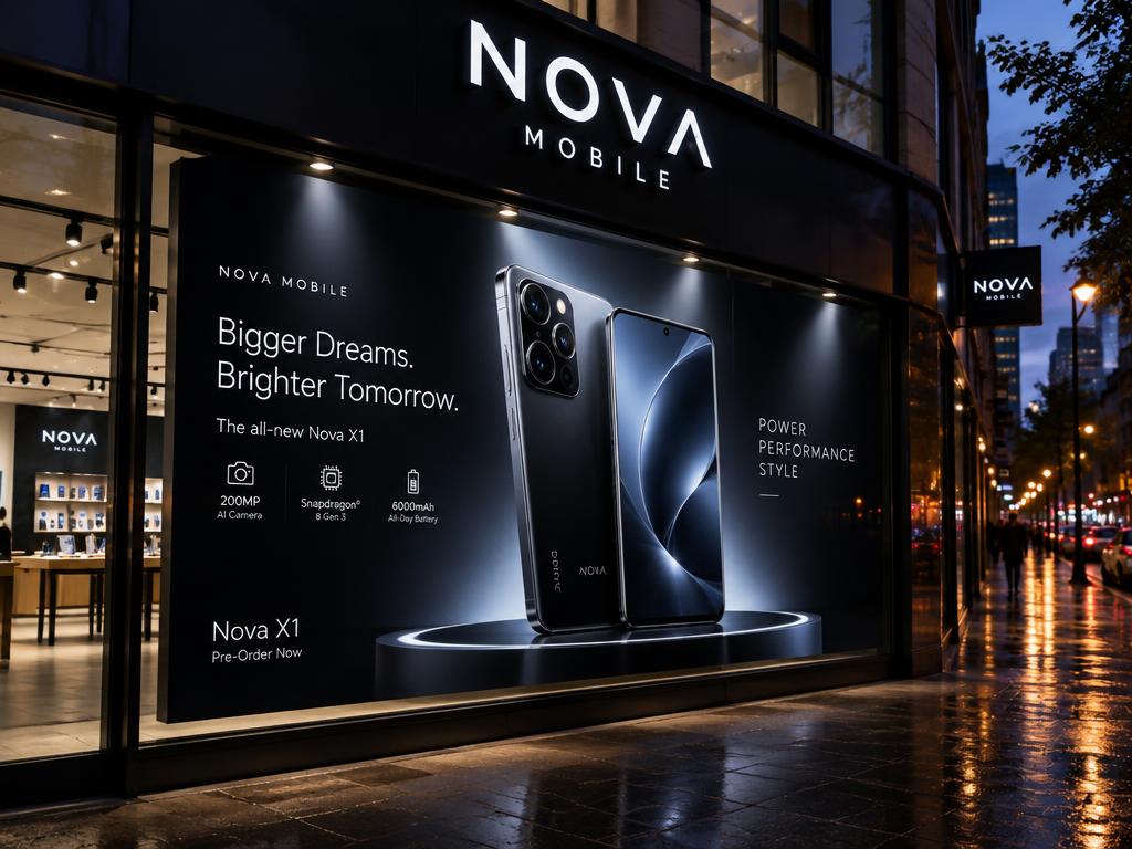 Nova Mobile — Product Launch Store Kit