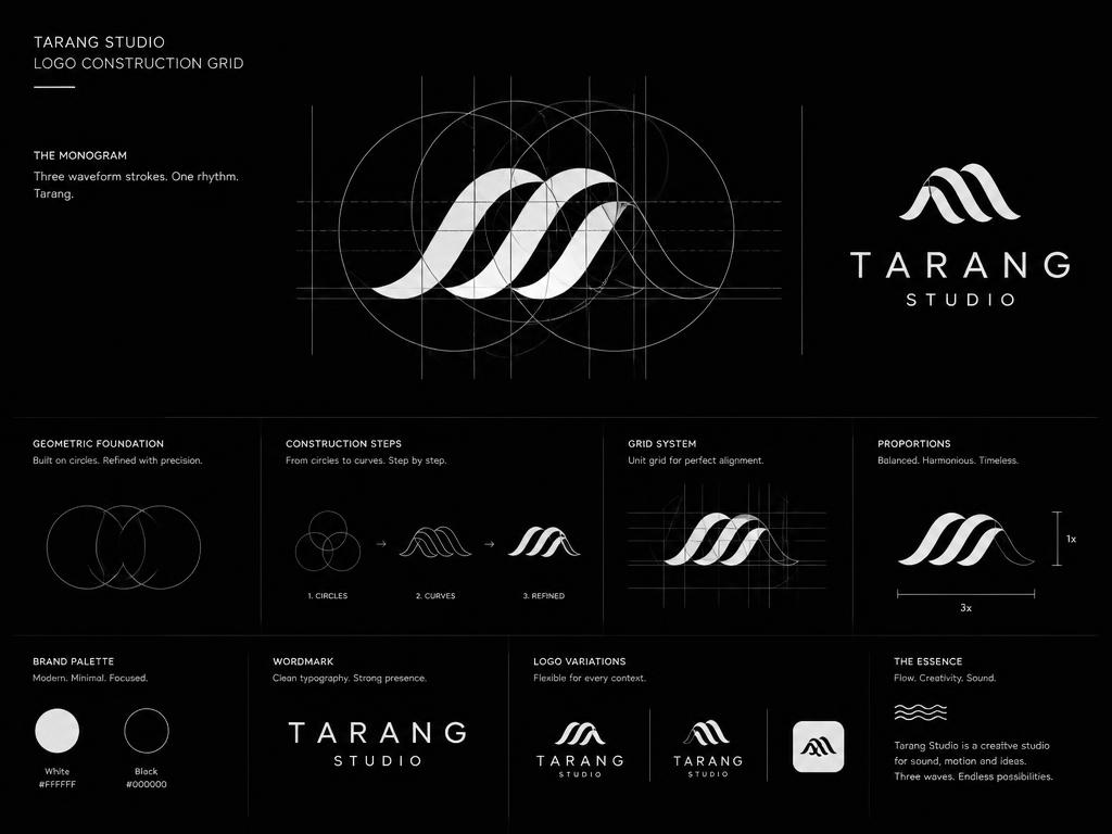 Tarang Studio — Logo & Identity System