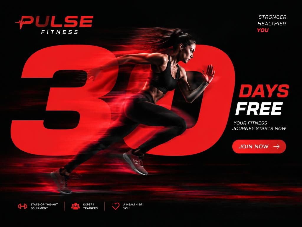 Pulse Fitness — Digital Ad Campaign