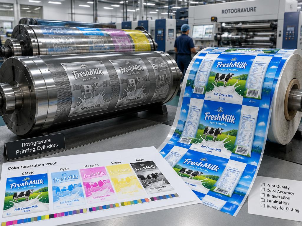 FIG 9.3 — Gravure Separation Preview
